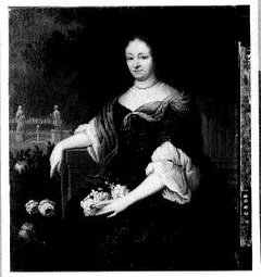 Margaretha Rosa (1629-1706), wife of Hendricus Fagel by Anonymous