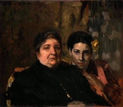 María and Her Grandmother by Joaquín Sorolla