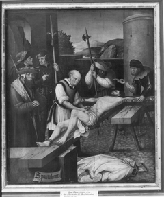 Marter des Apostels Bartholomäus by Hans Maler zu Schwaz