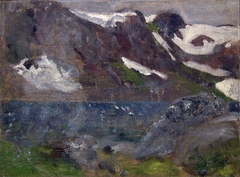 Mountainlandscape by Nikolai Astrup