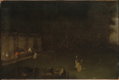 Nocturne in Black and Gold:  The Gardens by James McNeill Whistler