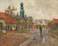 Nyholms Vagt by Frits Thaulow