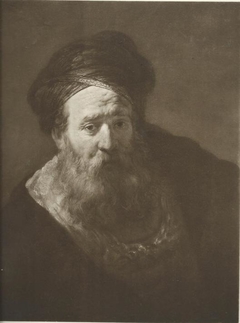 Old man with beard and turban