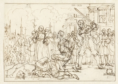 Onthoofding van de Heer De Bouteville en de graaf van Chapelle by Caspar Luyken