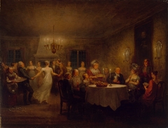 Party at the Parsonage by Aleksander Lauréus