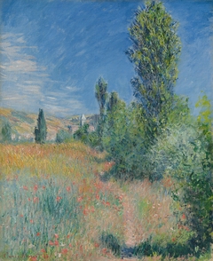 Paysage dans l'île Saint-Martin by Claude Monet