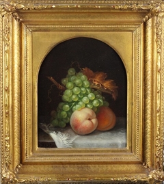 Peaches and Grapes by Frederick Batcheller