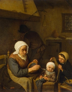 Peasant Family by Adriaen van Ostade