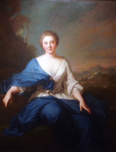 Portrait de Mlle Henault, comtesse d'Aubeterre