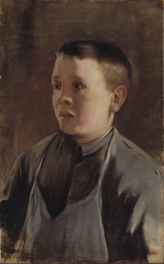Portrait of a Boy by Santiago Rusiñol