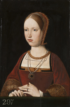 Portrait of a Lady (Possibly Jeanne de Beersel, Countess of Zollern) by Anonymous