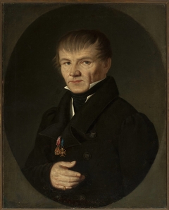 Portrait of a man – Dr. Werner (?) by Jan Sikorski