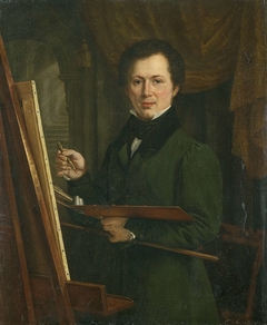 Portrait of a Painter by Unknown Artist