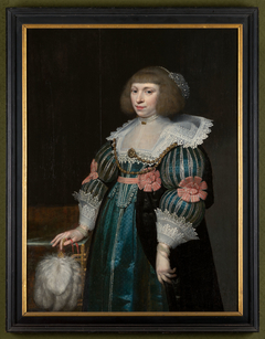 Portrait of a woman by Jan van Ravesteyn