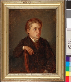 Portrait of a Younghood Friend (Hjalmar Montell) by Karl Jansson