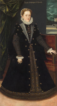 Portrait of Archduchess Mary Anna of Bavaria by Cornelis Vermeyen