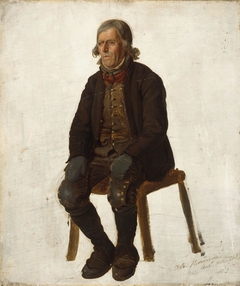Portrait of Asle Hermandsøn from Hallingdal