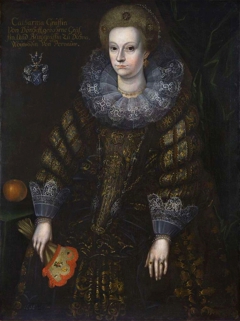 Portrait of Catharina von Dönhoff née zu Dohna (1606–1659). by Unknown Artist