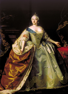 Portrait of Elizabeth of Russia by Louis Caravaque