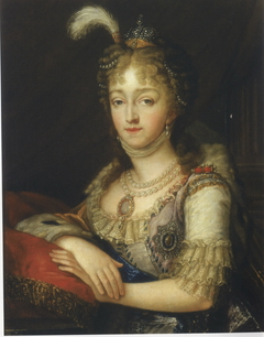 "Portrait of Empress Elizabeth Alexeyevna" by Anonymous