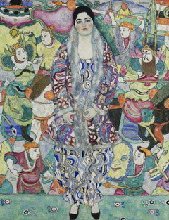 Portrait of Friedericke Maria Beer by Gustav Klimt