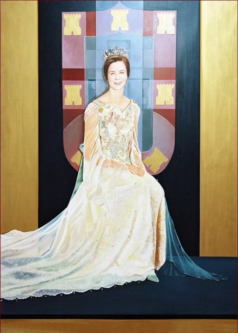 Portrait of H.R.H Isabel de Heredia Duchess of Bragança