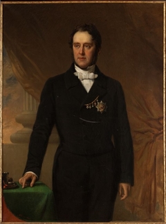 Portrait of Hans Willem van Aylva baron van Pallandt (1804-1881) by Nicolaas Pieneman