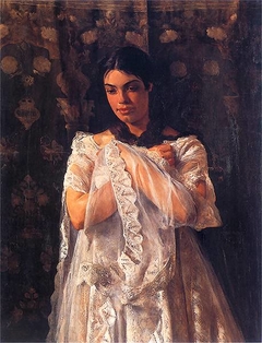 Portrait of Helena Marcello by Jacek Malczewski