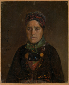 Portrait of Ingeborg Skjønne from Numedal