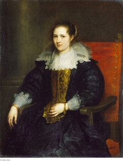 Portrait of Isabella Waerbeke by Anthony van Dyck