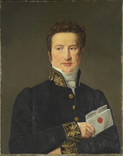 Portrait of Johan Gunder Adler by Thyra Tønder Erichsen