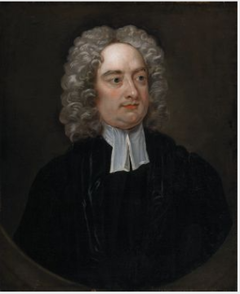 Portrait of Jonathan Swift (1667-1745), Satirist by Charles Jervas