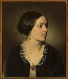Portrait of Katarzyna Potocka née Branicka. by Friedrich von Amerling