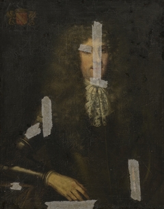 Portrait of man from the Schuijl van Waldhorn family by anonymous painter