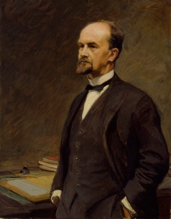 Portrait of Otto Manninen by Vilho Sjöström