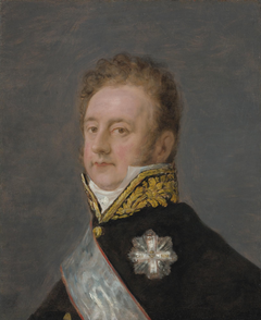 Portrait of prince Aloys Wenzel von Kaunitz-Rietberg by Francisco de Goya