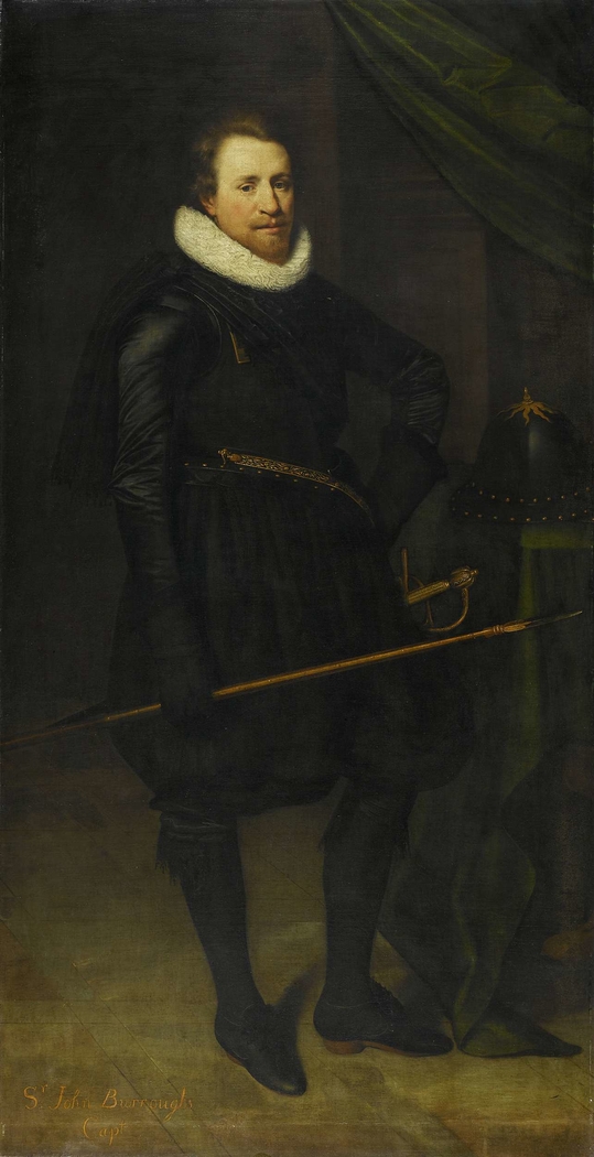 Portrait of Sir John Burroughs (1587-1627)