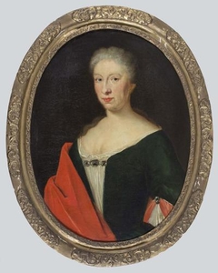 Portrait painting of Catharina Lucia van Heemstra by Bernard Accama