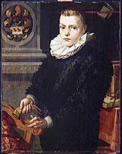 Portrait présumé de Claes Jobsz. Coster (1581 - 1605) by Pieter Pietersz the Elder