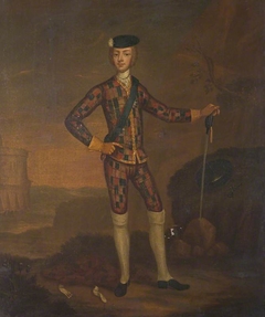 Prince Charles Edward Stuart, 1720 - 1788. Eldest son of Prince James Francis Edward Stuart by anonymous painter