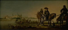Prince Christian, the Heir Apparent, Hunting Ducks at Nykøbing Castle by Anonymous