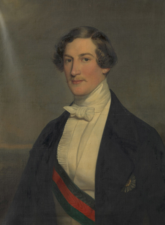 Prince Ferdinand of Saxe-Coburg, later Fernando II, King of Portugal (1816-85) by Ferdinand Krumholz
