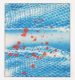 Rain on River by Yayoi Kusama