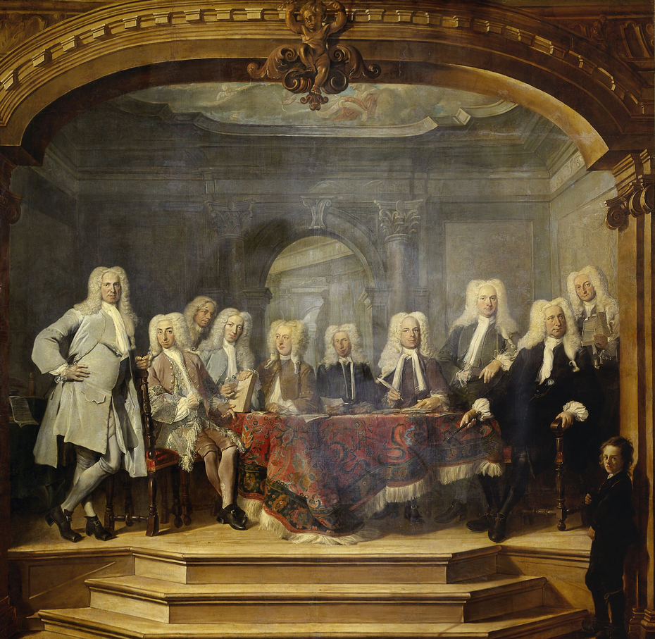 Regents of the Almshouse in 1729
