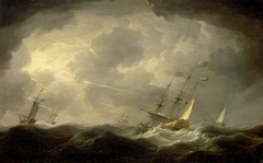 Royal Yachts in a Storm