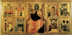 Saint Cecilia and scenes from her life by Master of Saint Cecilia