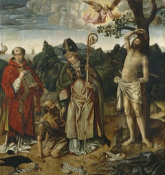 Saint Vicent, Saint Martin and Saint Sebastian by Frei Carlos