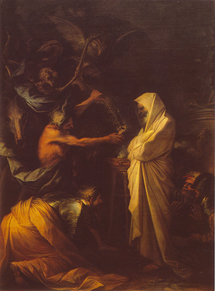 Saul and the Witch of Endor by Salvator Rosa