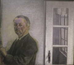 Self-Portrait (1911) by Vilhelm Hammershøi