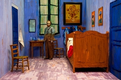 Self-Portraits Through Art History (Van Gogh’s Room) by Yasumasa Morimura